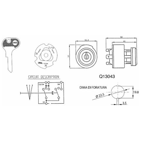 Quadro D’avviamento Per Trattori 90w 3 Posizioni Intercambiabile Con Bosch E Same Ip54 - Foto 2