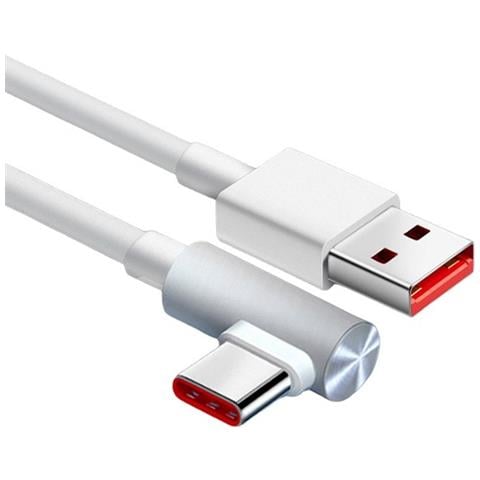 Cavo Usb C Ad Angolo Retto 120w - Ricarica Rapida 6a Per Gaming E Trasferimento Dati 1 M - Foto 1