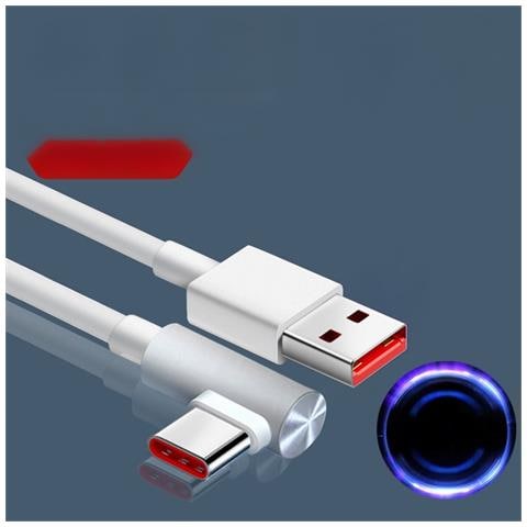 Cavo Usb C Ad Angolo Retto 120w - Ricarica Rapida 6a Per Gaming E Trasferimento Dati 1 M - Foto 4