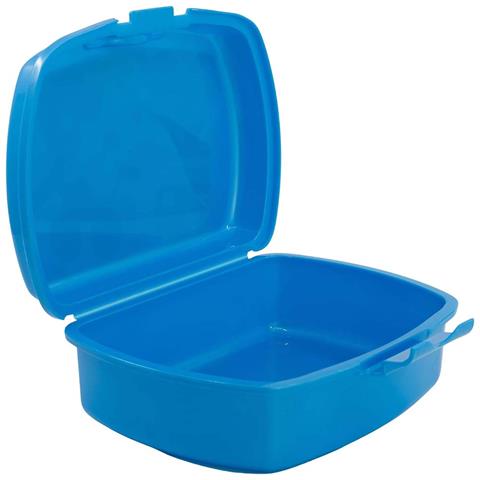 Contenitore Per Alimenti Per Bambini In Plastica Ultra Resistente, Celeste - Foto 2
