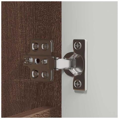 Mobiletto per specchio da bagno Rovere Marrone 60 x 20 x 60 cm - Foto 9