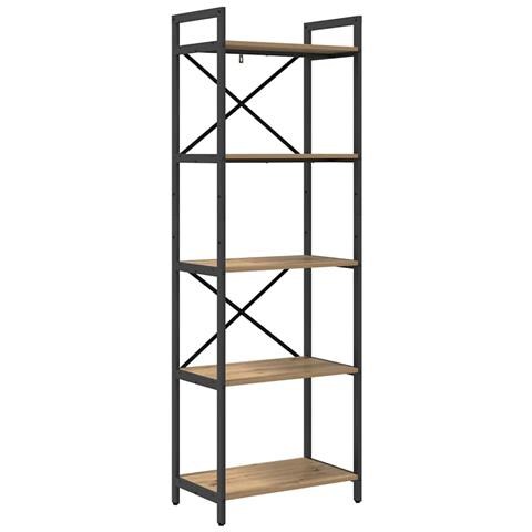 Libreria Rovere artigianale 56 x 34 x 171 cm Legno multistrato - Foto 1