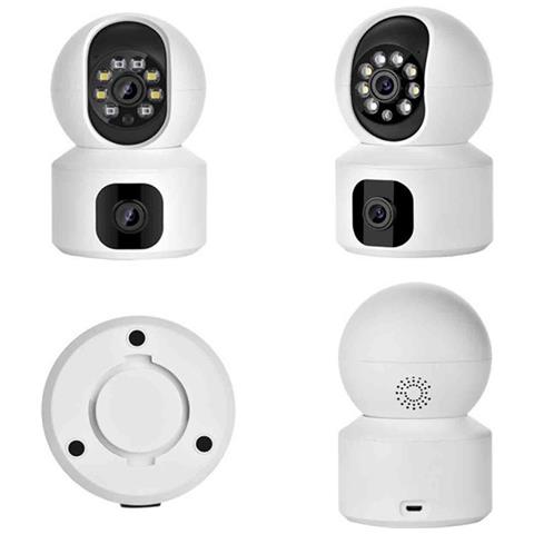 Telecamera Di Sicurezza Wifi A Singola Frequenza Hd 1080p Con Visione Notturna E Rilevamento Del Movimento - Foto 2
