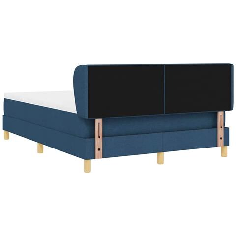 Letto a molle con materasso Blu 140 x 190 cm Tessuto - Foto 9