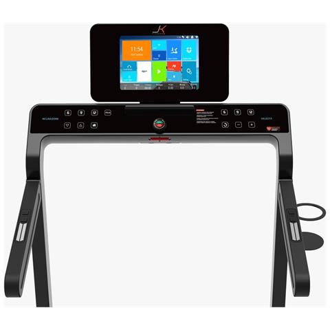 Linea Home Supercompact 48 Tft Tapis Roulant Salvaspazio 3.0 / 4.0 Hp 18 Km /h Schermo Touch 10,1 + Fascia Cardio Bt - Foto 2