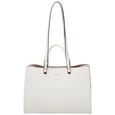 Borsa A Spalla Grande Basic Bianca - Foto 1