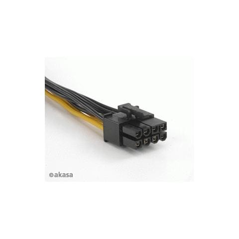 AK-CB051, 6-pin PCIe, 8-pin ATX12V, 0,15m - Foto 3
