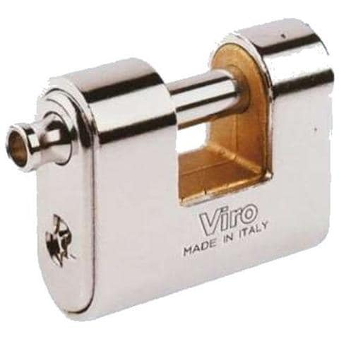 Lucchetto per serranda o catena Mod. Panzer larghezza mm 77 antiscasso - Foto 2