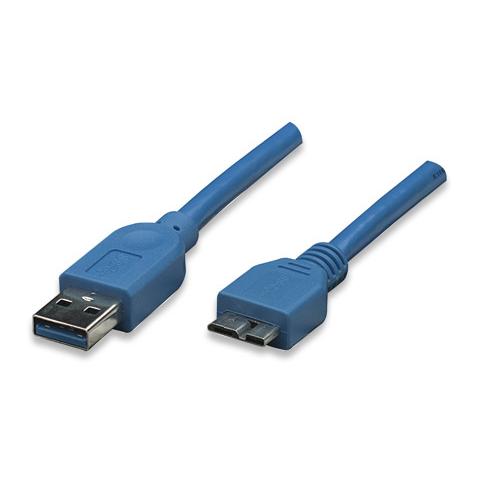 ICOC MUSB3-A-030 - Cavo USB 3.0 Superspeed A / Micro B 3 m - Foto 2