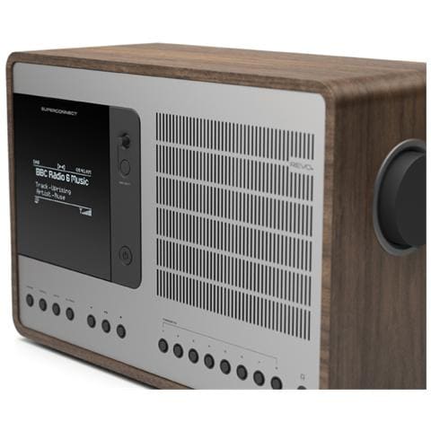 Superconnect Walnut / Black-radio Mono / Stereo Dab / Dab+ / Fm / Rds-radio Dab+ / Fm / Internet / Wifi / Btooth Amp. Cl. D 15w - Foto 2