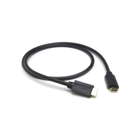 1m HDMI 1.4, HDMI Type A, maschio / maschio, nero - Foto 1