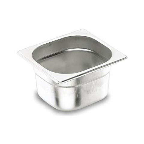 66610z, Vaschetta 1/6 In Acciaio Inox, 176 X 162 X 100 Cm - Foto 2