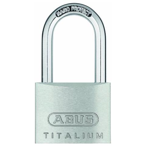 545795-64ti / 40hb40 ka6411 Candado Titalium De 40 Mm Arco Largo Llaves Iguales - Foto 1