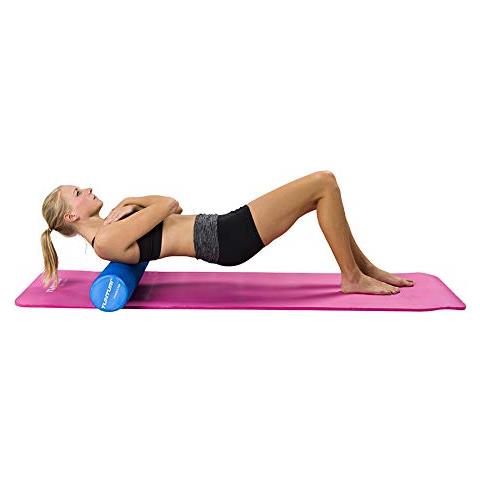 14tusyo007 Rullo In Schiuma Per Massaggio Yoga, Unisex - Adulto, Blu, 90 X 15 Cm - Foto 2