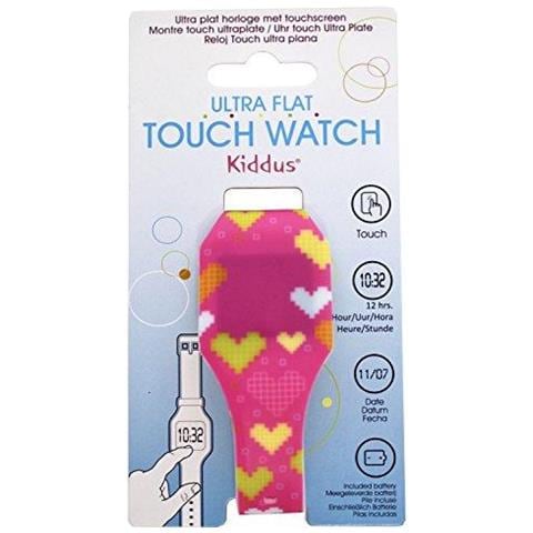 Digital Led Per Le Ragazze Ragazzi Bambini. Morbido Silicone Orologio Da Polso Per Bambini E Adulti. Batteria Giapponese. Facile Da Leggere E Imparare Il Tempo. Ki10204 Cuori - Foto 4