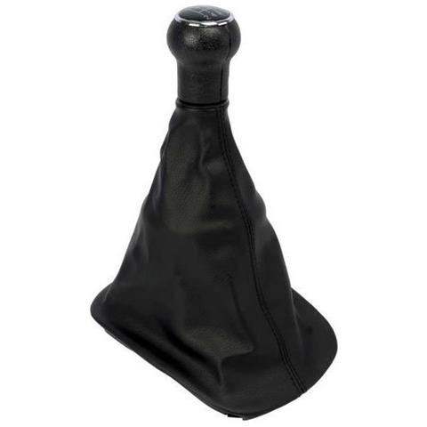 Pomello + Cuffia Adatto Per Vw Passat B5 - 5/6 Velocità - Nero - Foto 1