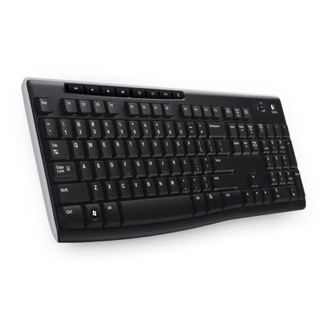 K270 RF Wireless QWERTZ Ceco Nero tastiera - Foto 1