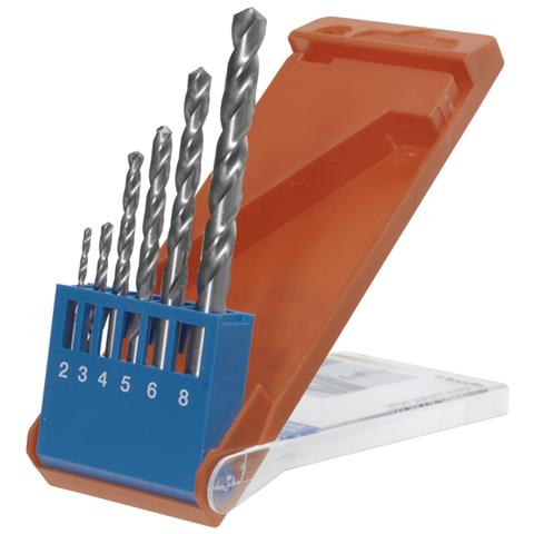 SILVER STAR HSS, Drill, Set di punte per trapano, Right hand rotation, Ferro, Plastica, Acciaio inossidabile, Lama in acciaio inox (sottile) , High-Speed Steel (HSS) , Attacco cilindrico - Foto 2