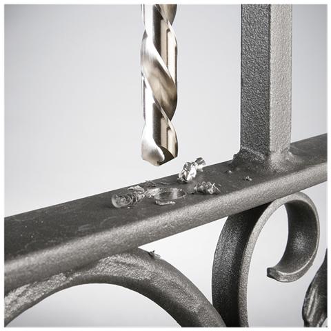 SILVER STAR HSS, Drill, Set di punte per trapano, Right hand rotation, Ferro, Plastica, Acciaio inossidabile, Lama in acciaio inox (sottile) , High-Speed Steel (HSS) , Attacco cilindrico - Foto 3