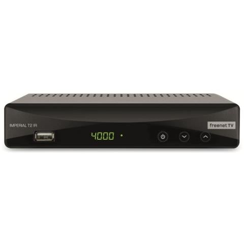 Imperial T 2 IR Set-Top Box TV DVB-T2 Ricevitore HD Colore Nero - Foto 1
