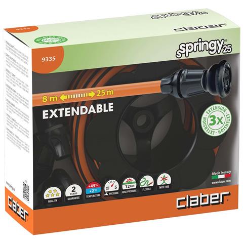 Springy 25 Metri Tubo Estensibile Compatto In Kit Estensibile Allungabile - Foto 4