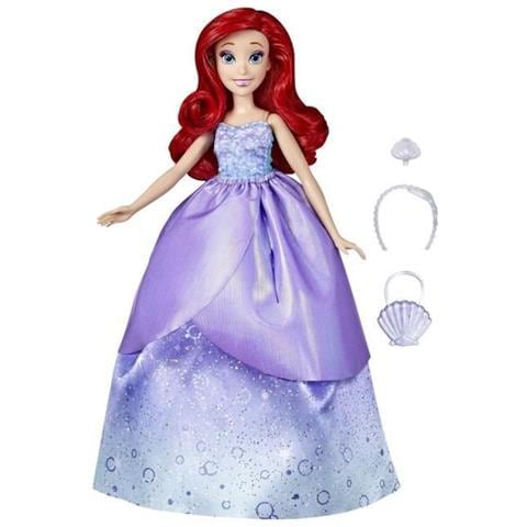 Life - Ariel Fashion Doll - 10 Combinazioni Di Abiti, Giocattolo Per Bambini Di 3 Anni - Foto 1
