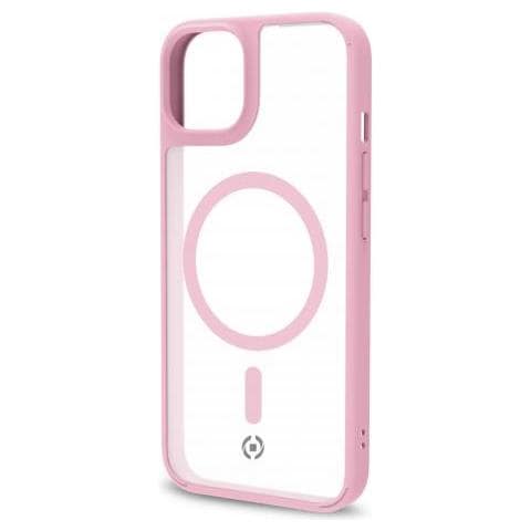 Magmatt Iphone 14 Cover In Tpu Con La Tecnologia Magsafe Trasparente Pink - Foto 2