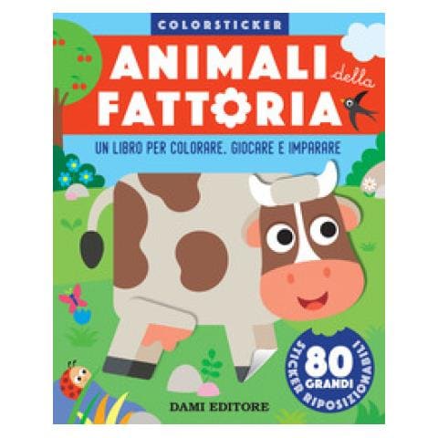 Vinicio Salvini - Animali della fattoria. Colorsticker. Ediz. a colori - Foto 1