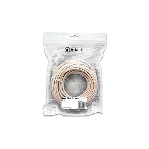 Cavo Di Rete Cat 6- Cavo Di Rete Utp (patch Cord) Categoria Cat-6 Lunghezza 15m P019-ln 6-u-ya - Foto 1