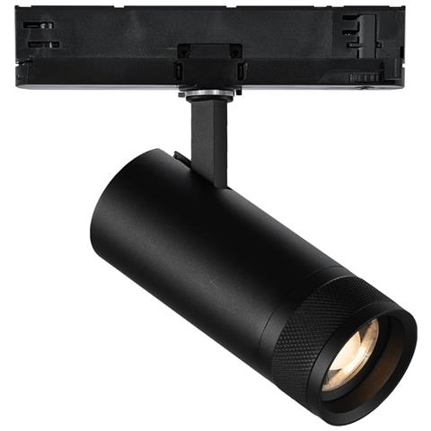 Proiettore Cilindrico Dali Eos Alluminio-plastiche Nero Led 25w 3000k Luce Calda - Foto 1