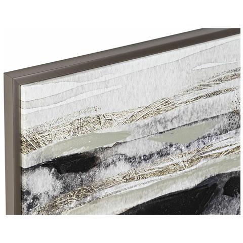 Quadro Dkd Home Decor 79 X 2,5 X 79 Cm Astratto Moderno (4 Pezzi) - Foto 3