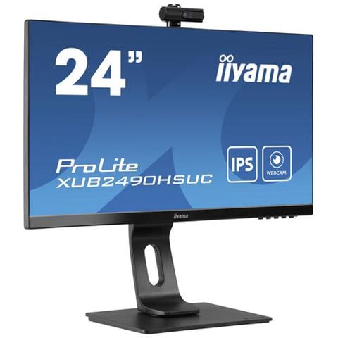 Monitor ProLite 23.8'' 1920 x 1080 Pixel Full HD Colore Nero Tempo di risposta 4 ms Frequenza di Aggiornamento 60 (Hz) - Foto 1