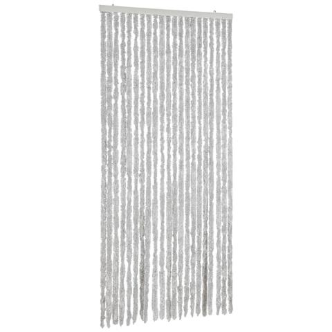 Tenda Antimosche Grigia 100x220 Cm In Ciniglia - Foto 2