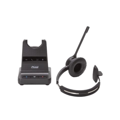 COMfortel H-600 Auricolare Con cavo e senza cavo A Padiglione Ufficio Bluetooth Nero - Foto 2