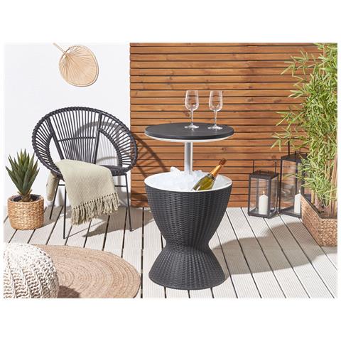 Refrigeratore Da Bar Aisa 49 Cm 49 Cm Simil Legno Nero - Foto 1