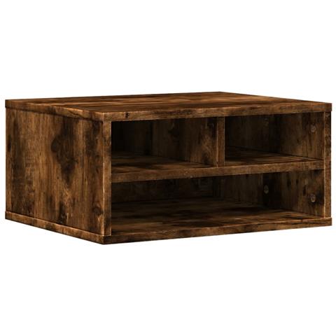 Supporto Stampante Rovere Fumo 49x40x22,5 Cm Legno Multistrato - Foto 2