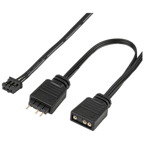 Shark Force 160 ARGB Case per computer Ventilatore Nero, Bianco 1 pz - Foto 2