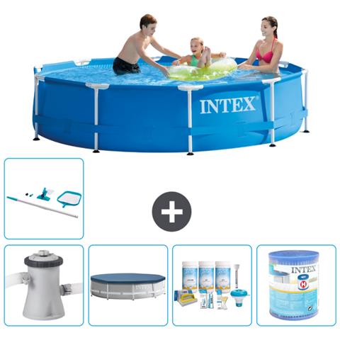 Piscina Fuori Terra - In Giro - 305x76 Cm - Blu - Include Accessori Coordinati A1632 - Foto 1