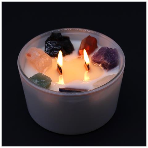 Sette Chakra - Candela Di Cristallo - Foto 8