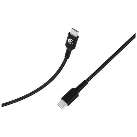 Cavo Di Ricarica E Trasferimento Usb-c /usb-c 3a Power Delivery 60w 1,2m, Nero - Foto 5