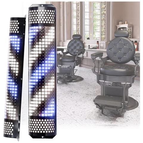 Soffitto A Led Lampada Da Barbiere Barbiere Barbiere Insegna Pubblicitaria 90 Cm - Foto 1