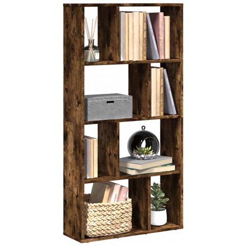 Libreria Rovere Fumo 60x20x120 cm in Truciolato - Foto 2