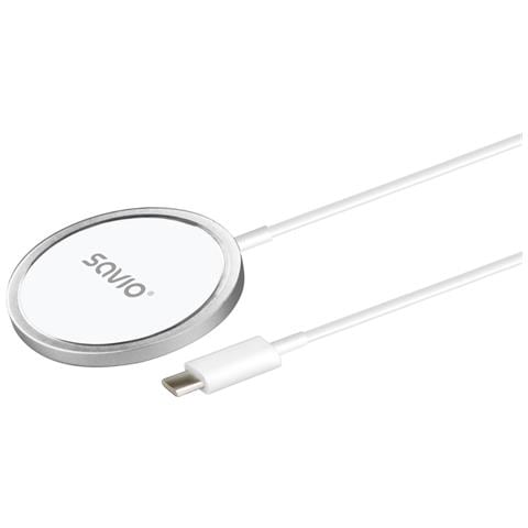 LA-11 Caricabatterie per dispositivi mobili Telefono cellulare, Universale Bianco dC Carica wireless Interno - Foto 1