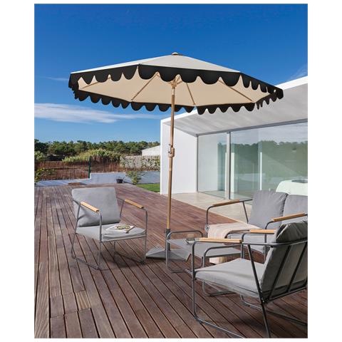 Ombrellone Da Esterno 270 Cm Isolotto Beige - Foto 1