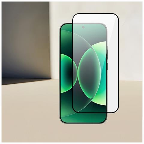 Protezione Schermo In Vetro Temperato Hd Con Bordo Nero E Piastra Posteriore, Sblocco Ultrasuoni Compatibile Con Xiaomi 17 - Foto 3