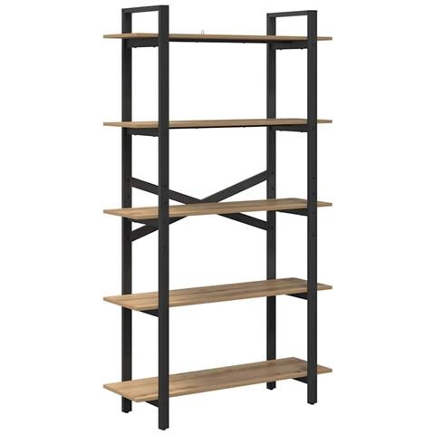 Libreria Rovere artigianale 100 x 33,5 x 178 cm - Foto 1