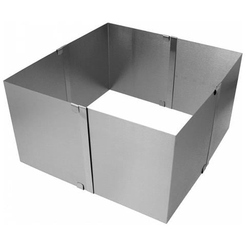 TEGLIA REGOLABILE 15cm 3142 Teglia da forno regolabile in acciaio inox - Foto 1