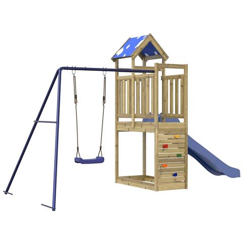 Set da Gioco da Esterno in Legno di Pino Impregnato - Foto 1