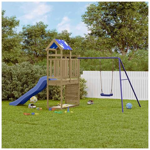 Set da Gioco da Esterno in Legno di Pino Impregnato - Foto 2