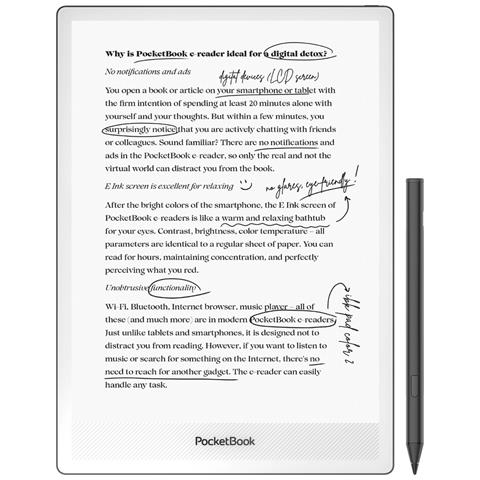 InkPad One lettore e-book Touch screen 32 GB Wi-Fi Nero - Foto 2